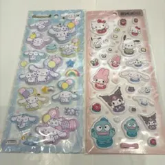 サンリオ　ぷっくりシール　ましゅまろシール　シナモロール