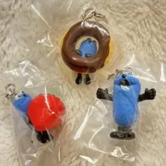 スンスン　めじるしアクセサリー　3点セット　ドーナツ　いちご