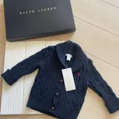 Ralph Lauren ネイビー カーディガン 12M