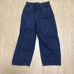 ジーンズワイドパンツ