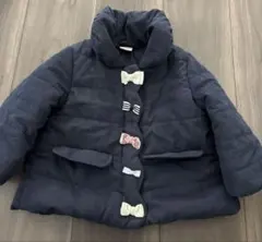 プティマイン　中綿リボンジャケット　80cm