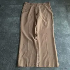 90s HABAND ワイドスラックス ベージュ カーキ バギーパンツ 極太のサムネイル