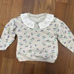 フリル付き果物柄トレーナー 120サイズ