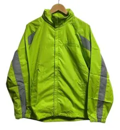 00's ビンテージ デッドストック☆NIKE ナイロンジャケット L 蛍光色