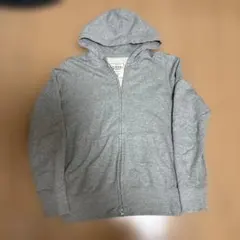 old UNIQLO ダブルジップアップパーカー S 短丈