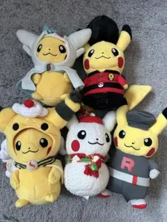 ピカチュウぬいぐるみ5体セット　詳しくは商品説明見てください