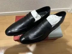 a*a様 REGAL 22GL ローファー ブラック ビジネスシューズ リーガル