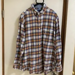 メンズ秋冬チェックシャツ3L BLUE EARTH