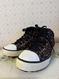 コンバース CONVERSE ゴルフシューズ ヒョウ柄23.0cm ほぼ未使用のサムネイル