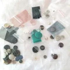 多色ボタンセット さまざまなデザイン