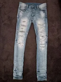 mnml ダメージデニム 30