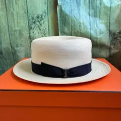極美品】GUCCI カンカン帽 ストローハット GGロゴ バイカラー - メルカリ