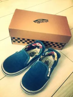 VANS スリッポン スニーカー 16cm