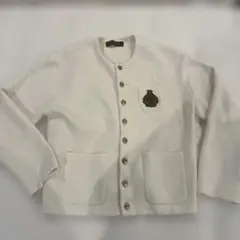 CABaN】美品 コットンカシミヤ ギンガムチェックカーディガン