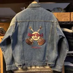80's Lee × Hard Rock Cafe 220J デニムジャケット - メルカリ