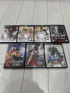 プレイステーション2 戦国、三国系　セット 7本