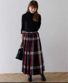 urbanresearchSonnyLabel チェックプリーツイージースカート