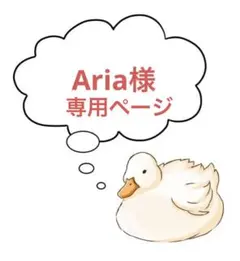 Aria様専用ページ