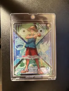 馬*様 ワンピースカード「モンキー•D•ルフィ」(決戦の刻リーパラ