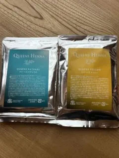 QUEENS HENNA QUEENS YELLOW 100g 2袋セット - メルカリ