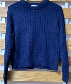 RETORO GIRL セーター　ネイビー