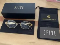 9FIVE Lotus クリアサングラス 24Kゴールドのサムネイル