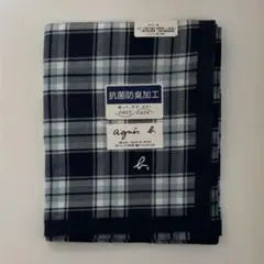 【新品未使用】agins b. 抗菌防臭加工 チェック柄 ハンカチのサムネイル