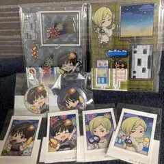 呪術廻戦 まるくじ 七海建人　灰原悠　アクリルジオラマ　缶バッジ　購入特典セットのサムネイル