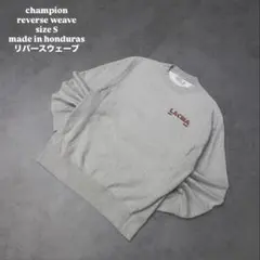 ベ*ビ様 青タグChampion Reverse Weave LACMAスウェッ