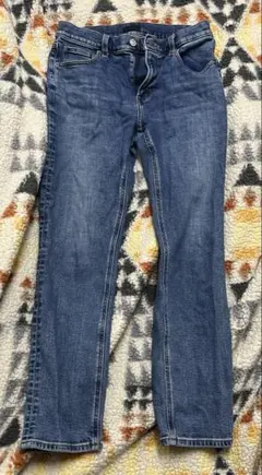 UNIQLO JEANS ジーンズ　ブルーワッシュ　サイズ25