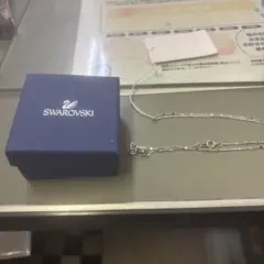 Swarovski シルバー チェーンネックレスのサムネイル
