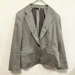 23区 テーラードジャケット グレー 40