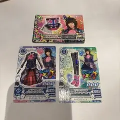 アイカツカード スペシャルコラボ ユニオンロックコーデセット ぱるるコラボ