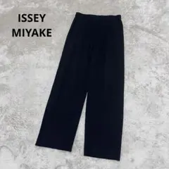 美品】プリーツプリーズ イッセイミヤケ プリーツ ストレートパンツ