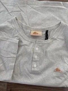 KELTY グレーメランジヘンリーTシャツ