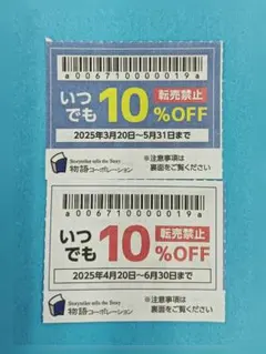 5月末・6月末　焼肉きんぐ　ゆず庵 お好み焼き本舗　優待券　2枚　クーポン