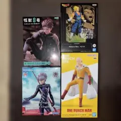 プライズフィギュア 4点セット まとめ売り ベジット サイタマ 鳴海弦 渚カヲル