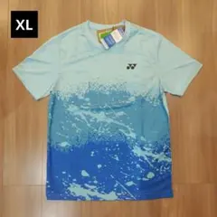 YONEX　Tシャツ ライトブルー/ブルー XLサイズ ⑩のサムネイル