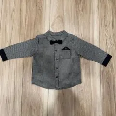 入園式、結婚式に☆美品コムサCOMSAフォーマルシャツ 80㎝ 男の子