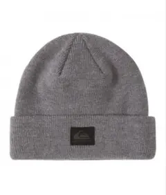 新品 quicksilver ニット帽　ビニー　グレー