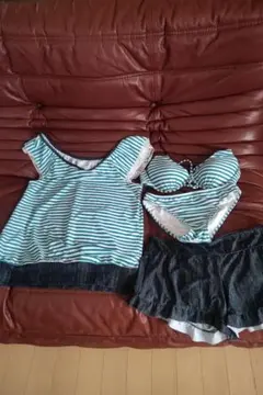 水着  ビキニ  セパレート  レディース  4点セット