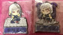 新品鬼滅の刃1番くじきゅんキャララバーストラップマスコット宇髄天元２個セット