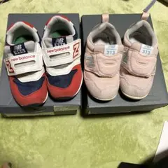 New Balance 996 & 313 キッズスニーカーセット