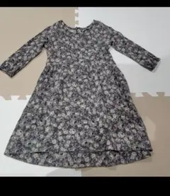 GAP 花柄 七分袖 ワンピース