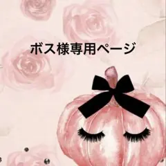 ボス様 リクエスト 3点 まとめ商品　専用ページ