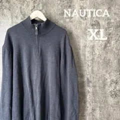 ⭐︎455 NAUTICA ノーティカ　ハーフジップ　ニットセーター　長袖のサムネイル