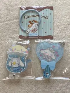 サンリオ カスタムアクリルチャーム ヘアゴム シナモン
