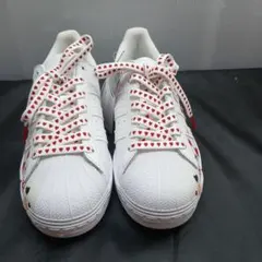 新品未使用adidas スーパースターホワイト スニーカー25cm A-30
