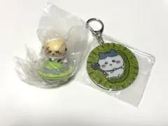ラメアクリルキーホルダー3のハチワレ　ヴィネットふれんず3のラッコ　2種セット