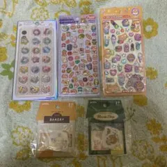 シマエナガ　おはじきシール